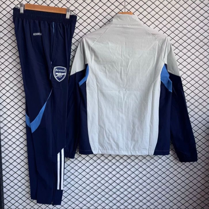 Arsenal Windbreaker With Pants Gray 2025/26 - sinoshirt