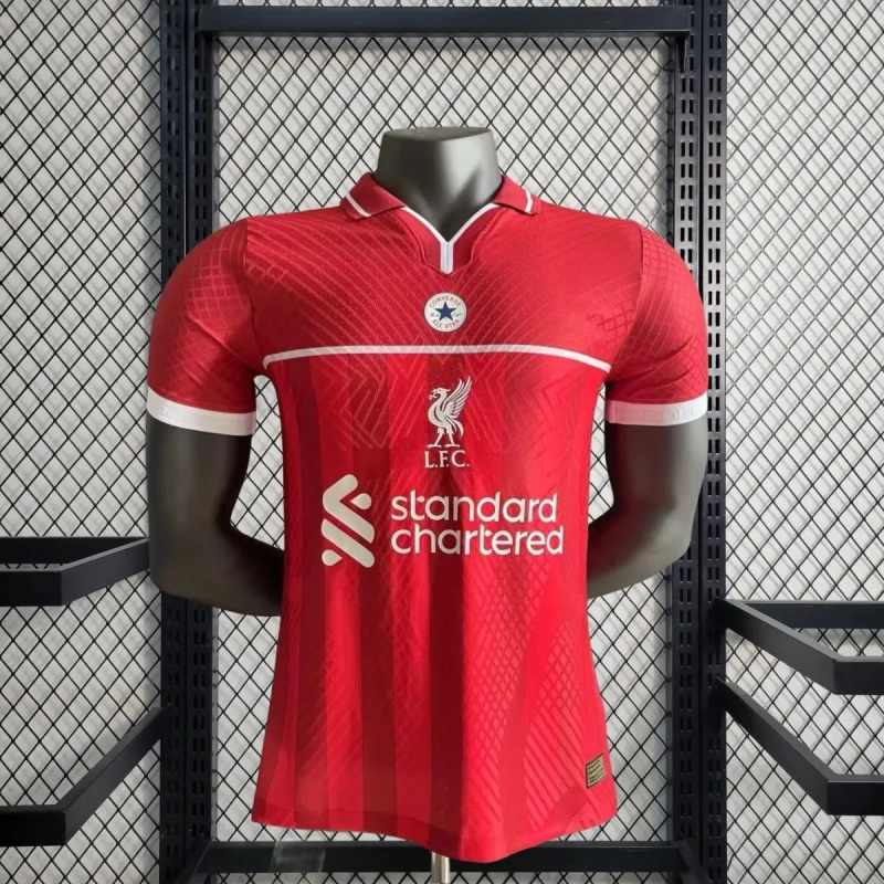 Liverpool Authentic Football Jersey x Converse Joint Special Edition Shirt 2024/25 - sinoshirt