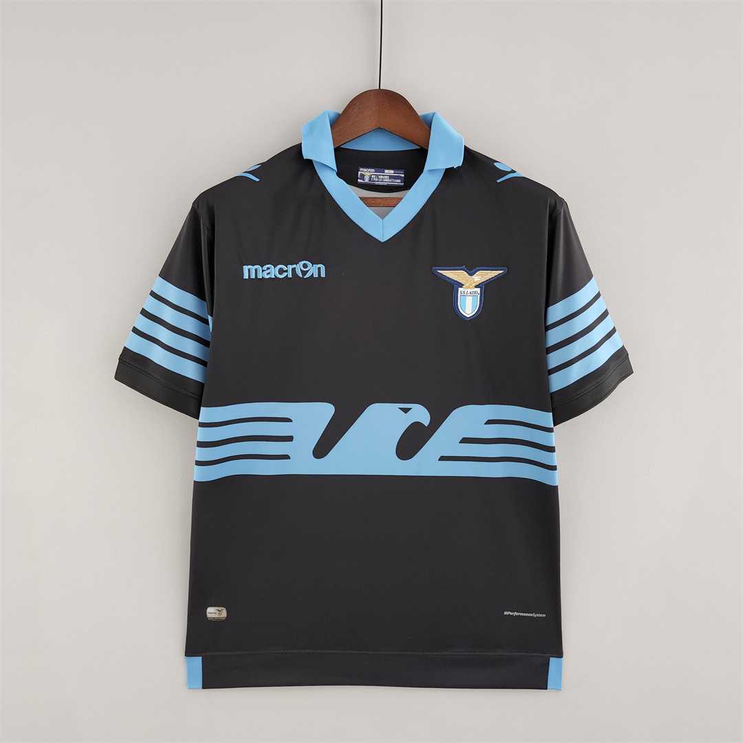 Lazio Retro Soccer Jersey Away Eagle Shirts Macron 115th Anniversary 2015/16 - sinoshirt