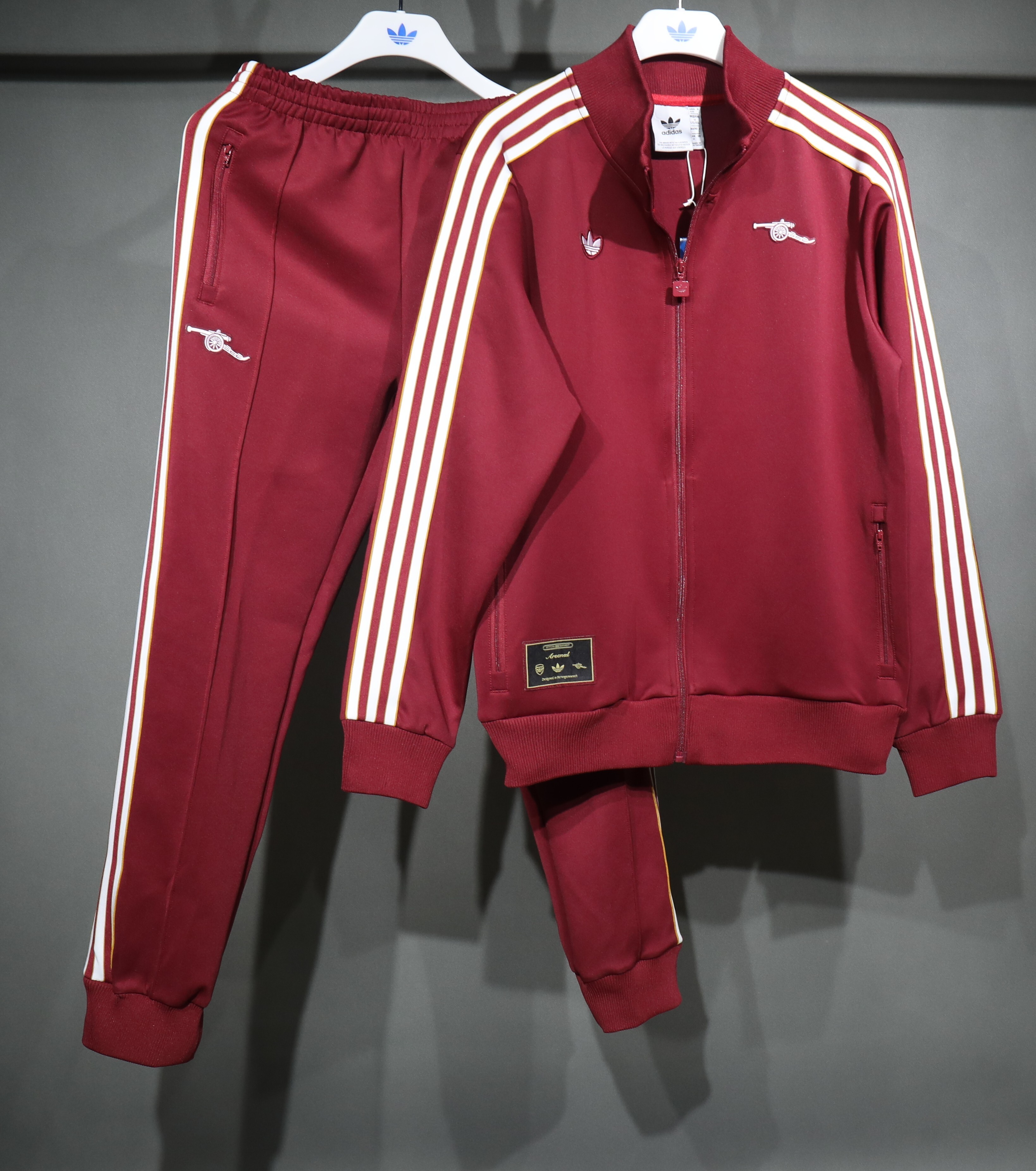 Arsenal Terrace Icons Training Kit (Jacket+Pants) Red 2025/26 - sinoshirt