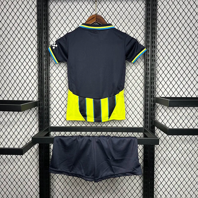 Manchester City Away Kids Kit Jersey+Shorts 2024/25 - sinoshirt