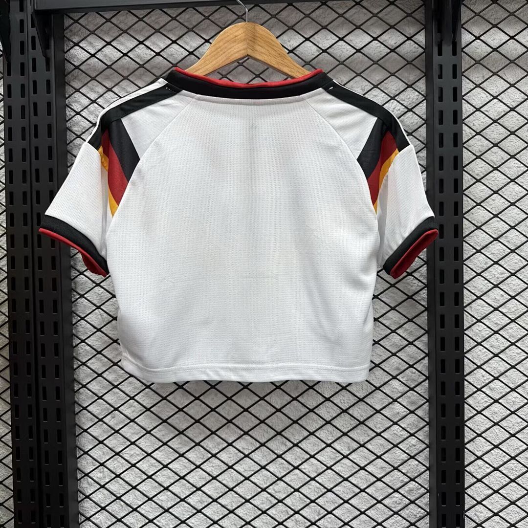 Germany Football Jersey Women's Home Crop Top World Cup 2026 - sinoshirt