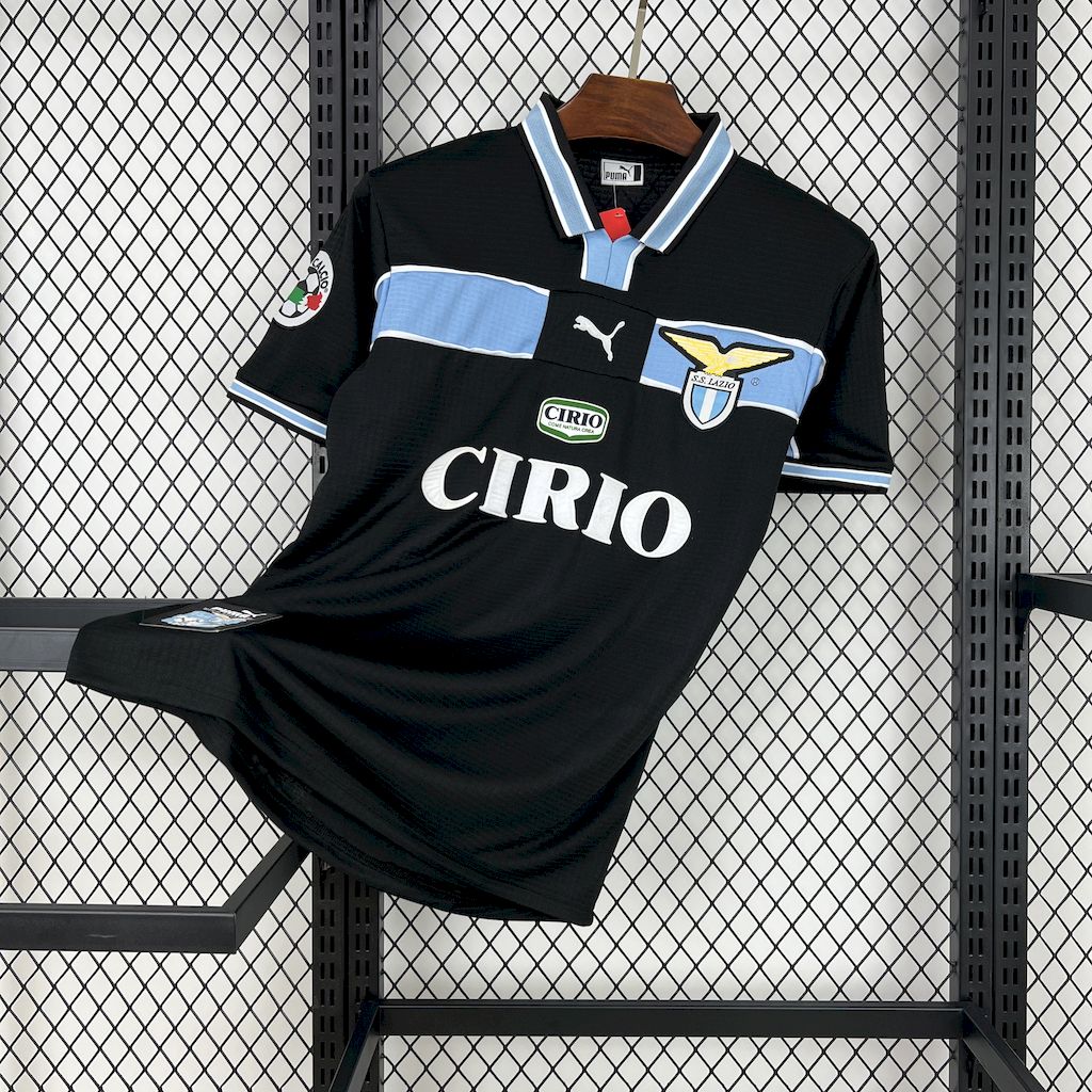 Lazio Retro Soccer Jersey Third Away Custom Shirt 1998-99 - sinoshirt