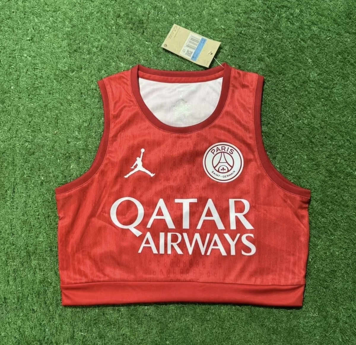 PSG Soccer Jersey Red Women's Vest 2025/26 - sinoshirt