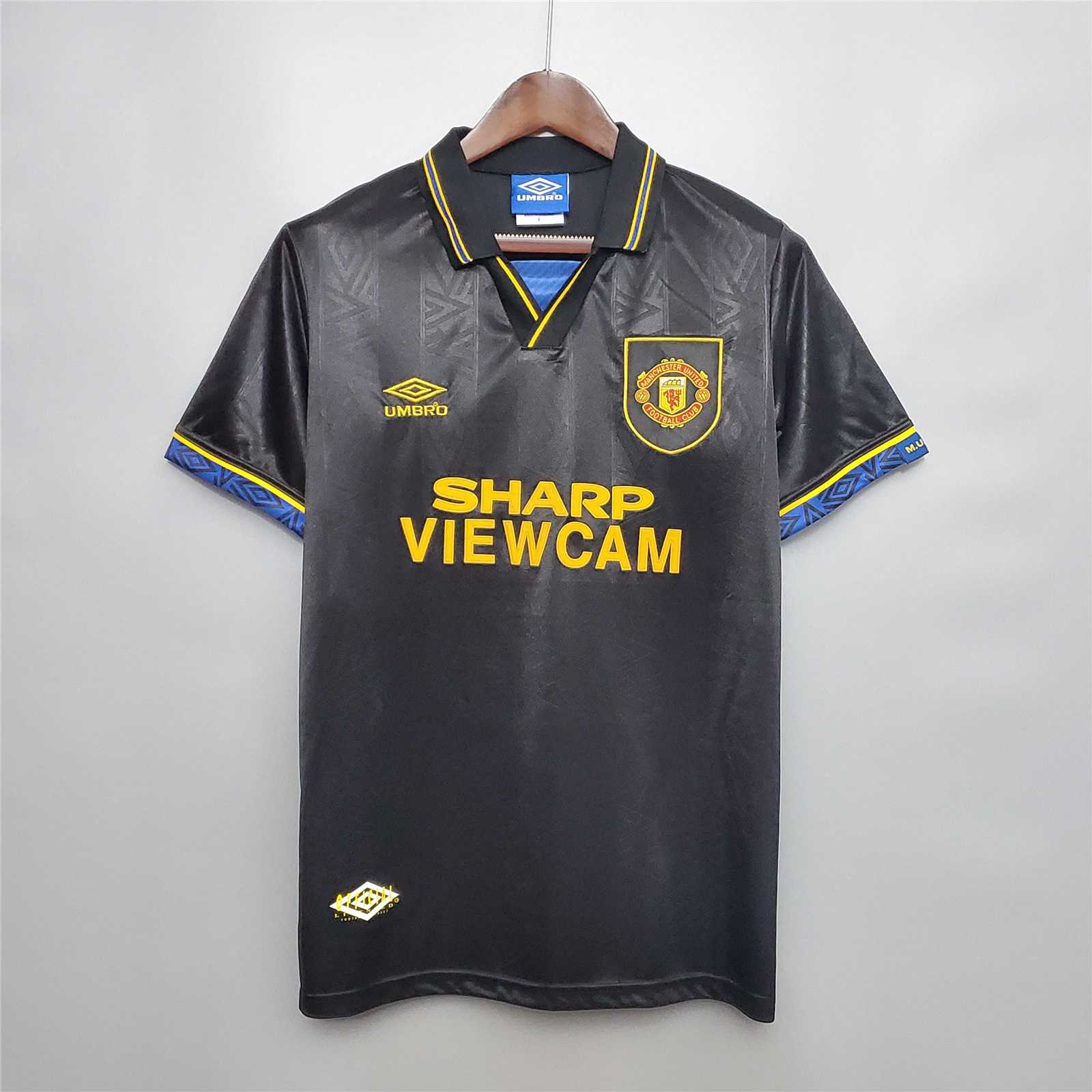 Manchester United Retro Away Football Jersey Shirt 1993/95 - sinoshirt