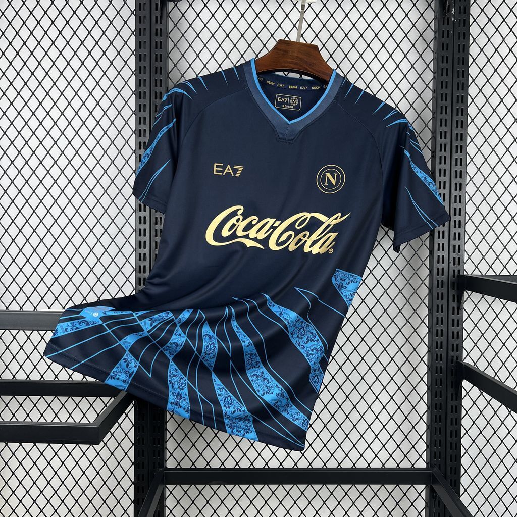 Napoli Football Jersey Pre-Match Custom Shirt 2025-26 - sinoshirt