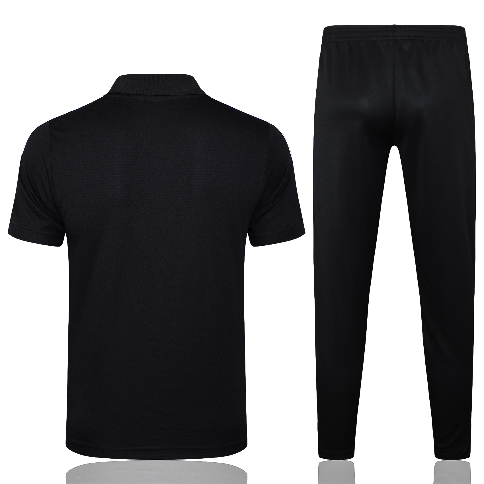 Manchester United Training Kit (Polo+Pants) Black 2025/26 - sinoshirt