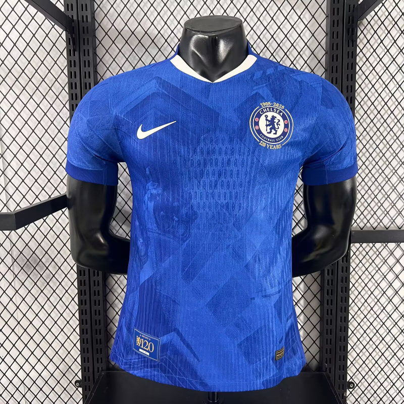 Chelsea Authentic Football Jersey Home 120th Anniversary Shirt 2025/26 - sinoshirt