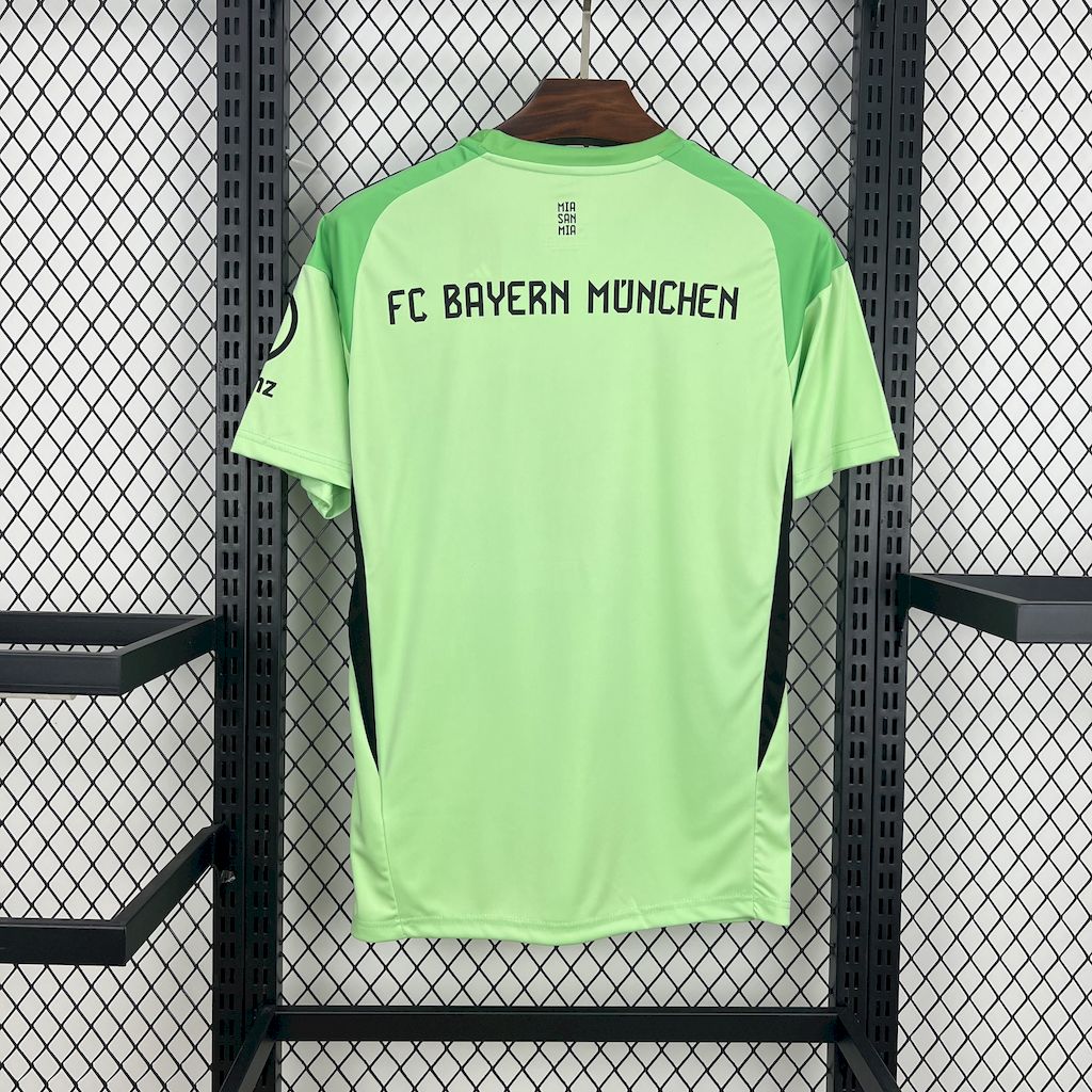 Bayern Munich Soccer Jersey Green Goalkeeper Shirt 2025/26 - sinoshirt