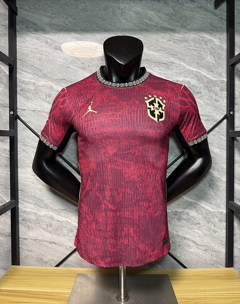 Brazil Authentic Soccer Jersey Third Away Shirt World Cup 2026 - sinoshirt