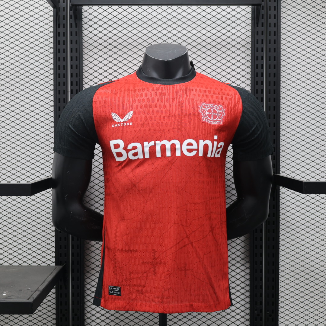 Bayer 04 Leverkusen Authentic Soccer Jersey Home Shirt 2024/25 - sinoshirt