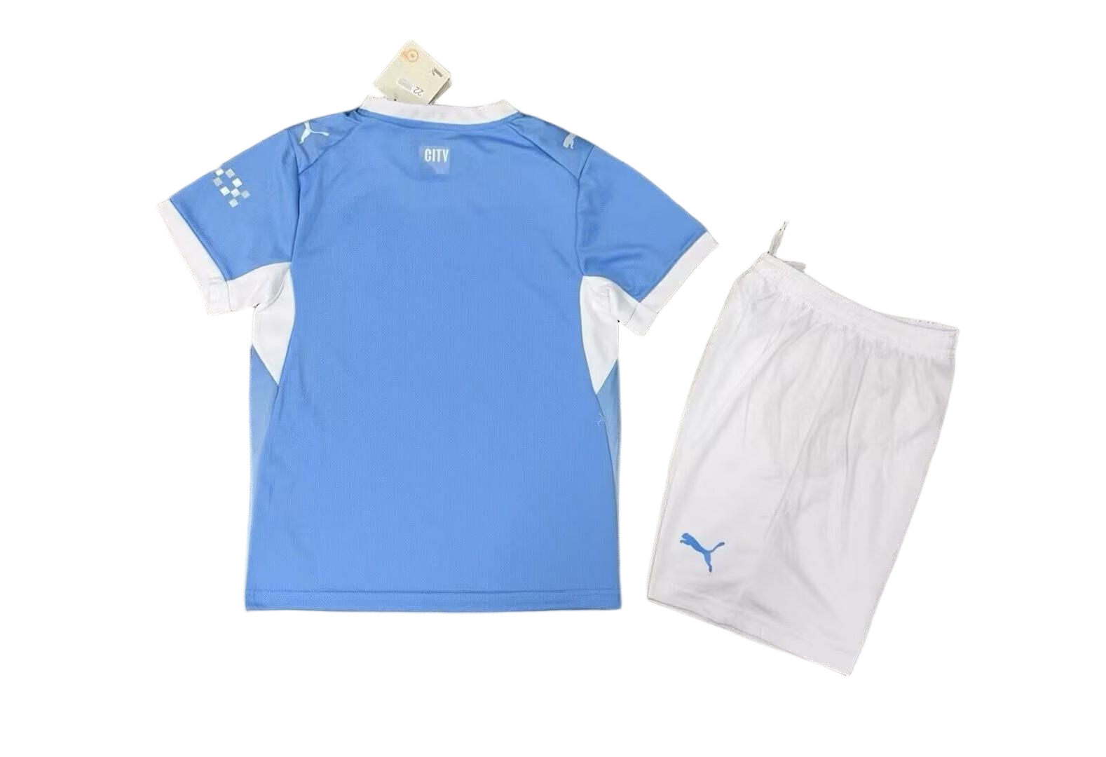 Manchester City Home Kids Kit Jersey+Shorts 2026/27 - sinoshirt