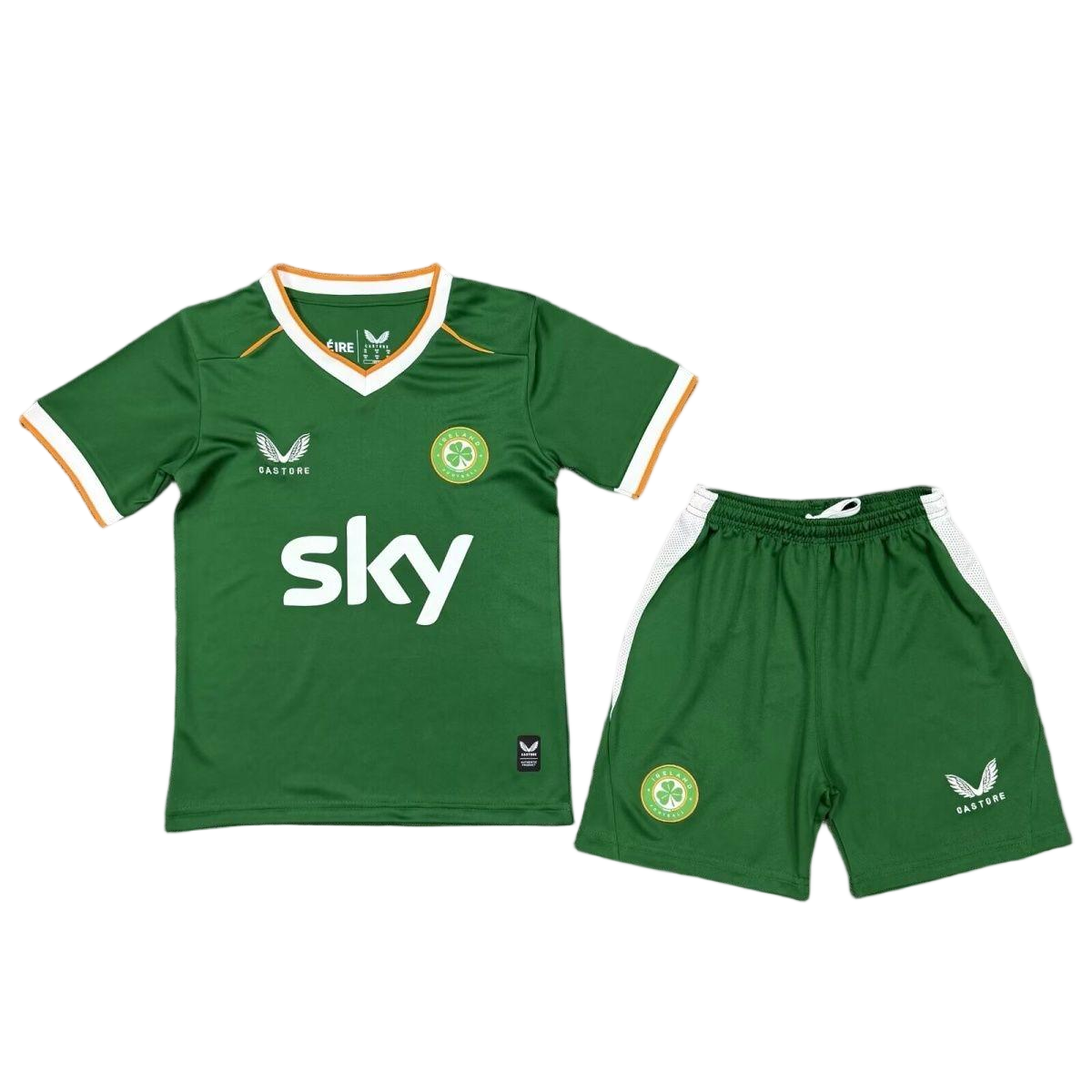Ireland Soccer Jersey Home Kids Kit Jersey+Shorts 2026 - World Cup - sinoshirt