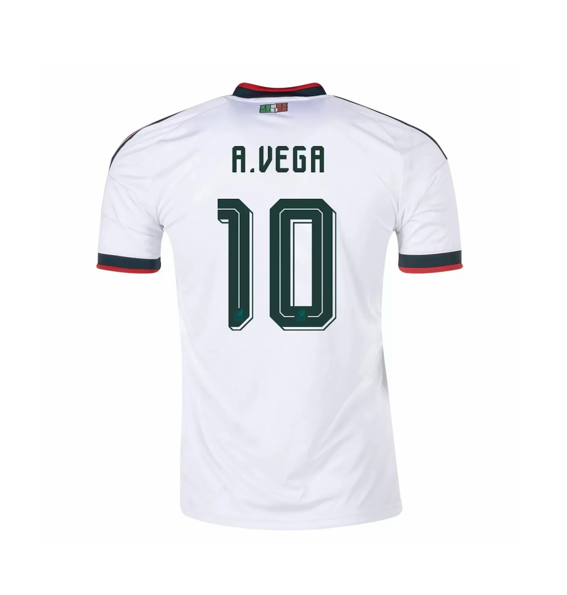 A.VEGA #10 Mexico Soccer Jersey Away Custom Shirt World Cup 2026 - sinoshirt