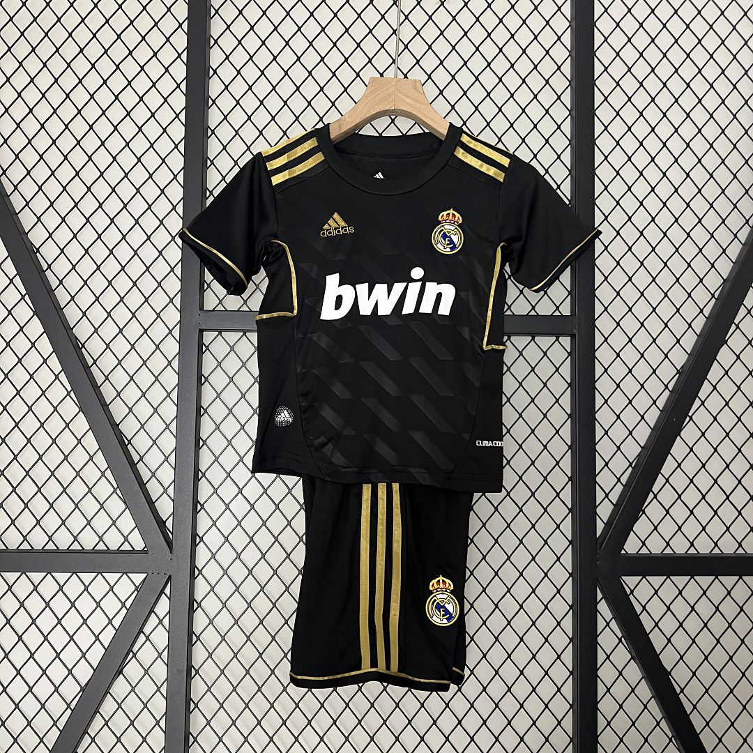 Real Madrid Retro Jersey Away Kids Kit Jersey+Shorts 2011/12 - sinoshirt