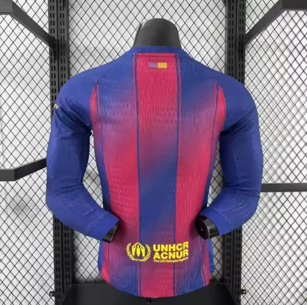 Authentic Soccer Jersey Barcelona Home x Travis Scott Long Sleeve Shirt 2025/26 - sinoshirt