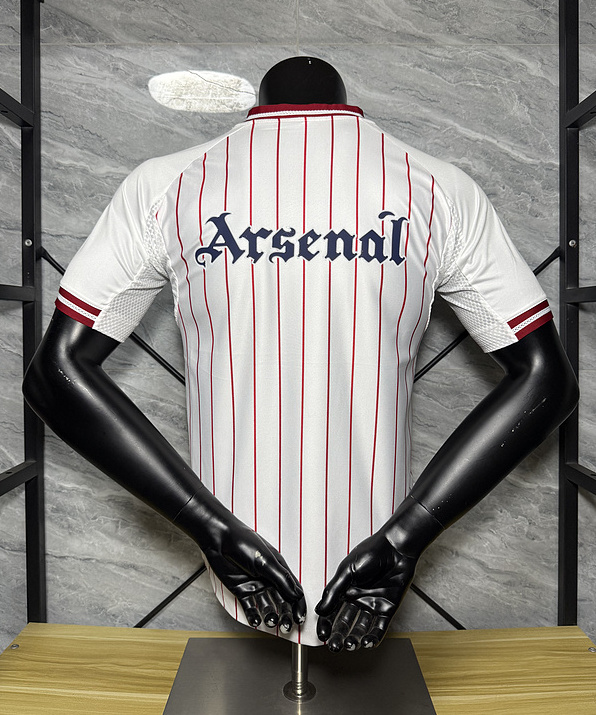 Arsenal Authentic x US Pack Baseball Shirt 2025/26 - sinoshirt
