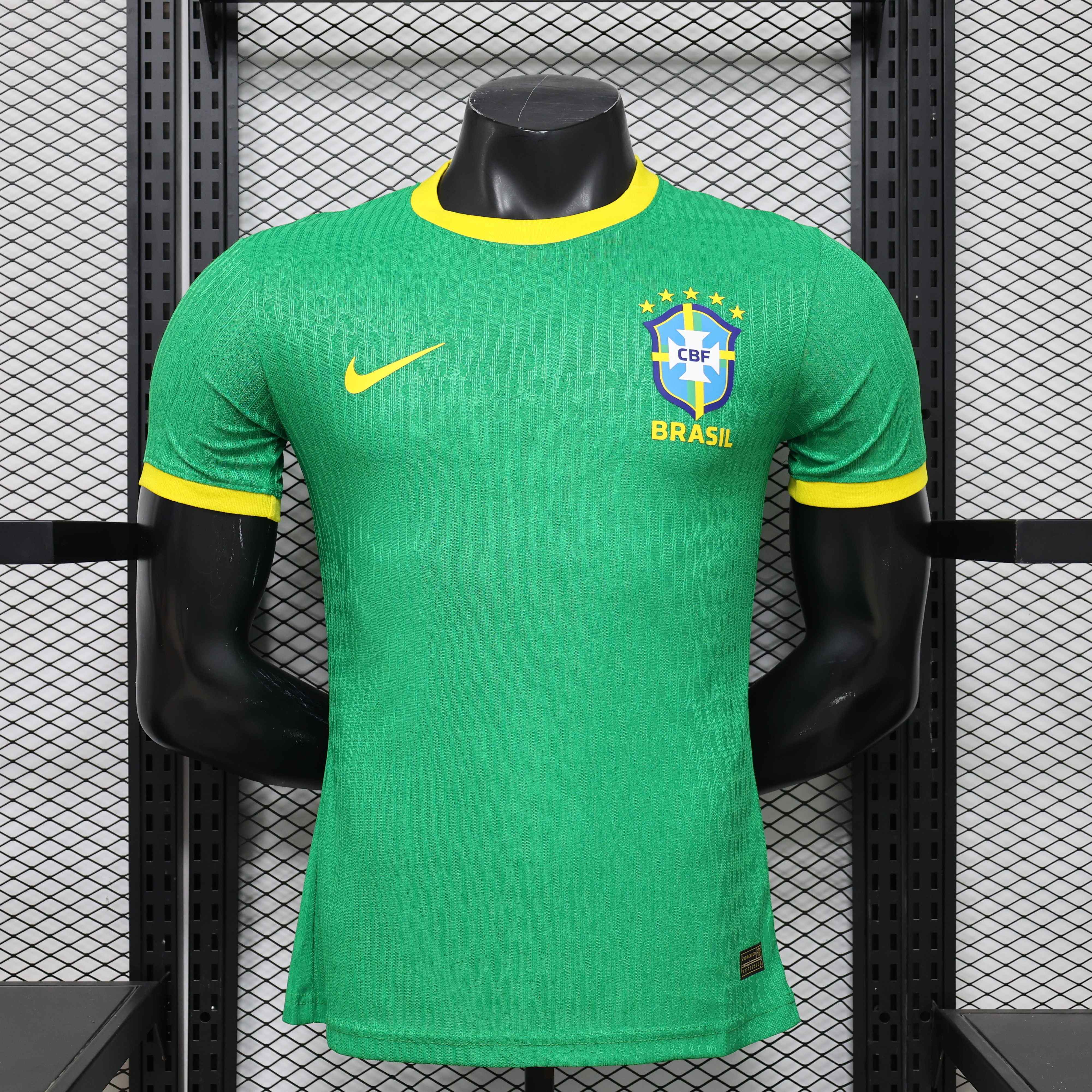 Brazil Authentic Soccer Jersey Green Special Edition Shirt World Cup 2026 - sinoshirt
