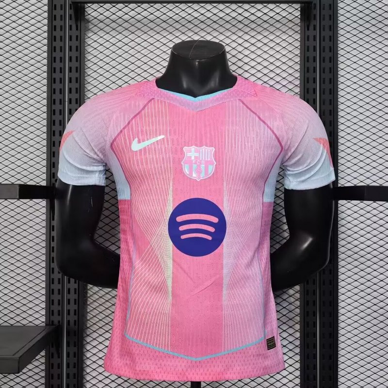 Barcelona Authentic Soccer Jersey Pink Special Edition Shirt 2025/26 - sinoshirt
