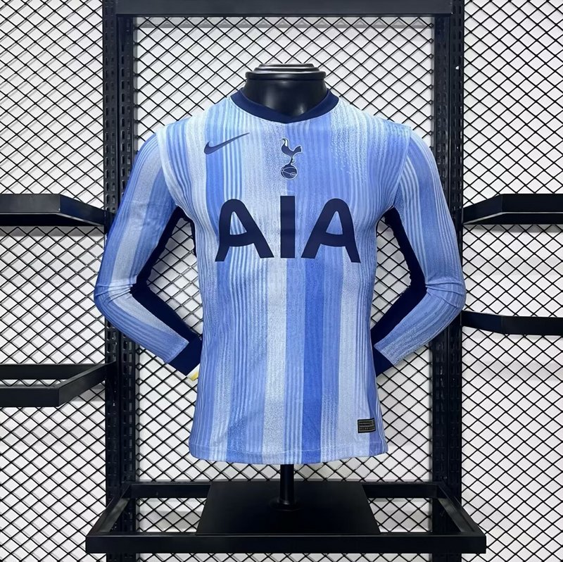 Tottenham Hotspur Authentic Football Jersey Away Long Sleeve Shirt 2024/25 - sinoshirt