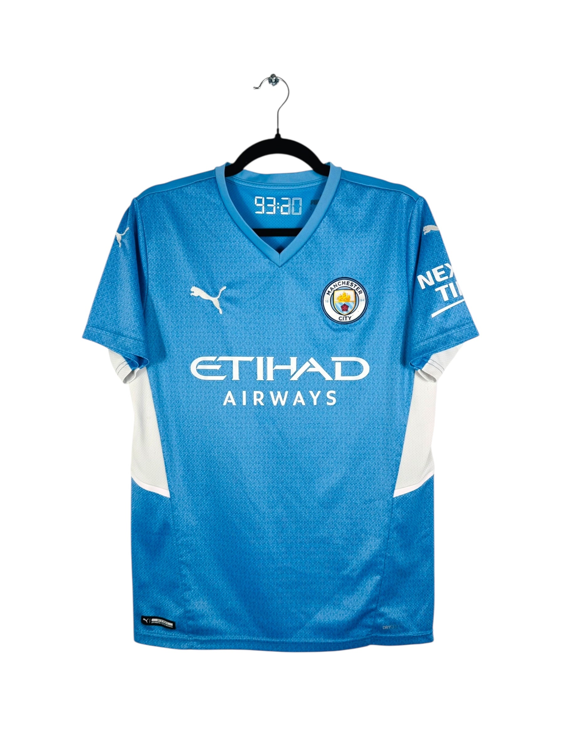 Manchester City Retro Home Football Jersey Shirt 2021/22 - sinoshirt