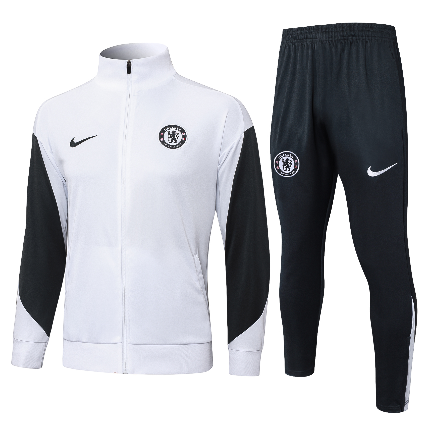 Chelsea Training Kit (Jacket+Pants) White 2025/26 - sinoshirt