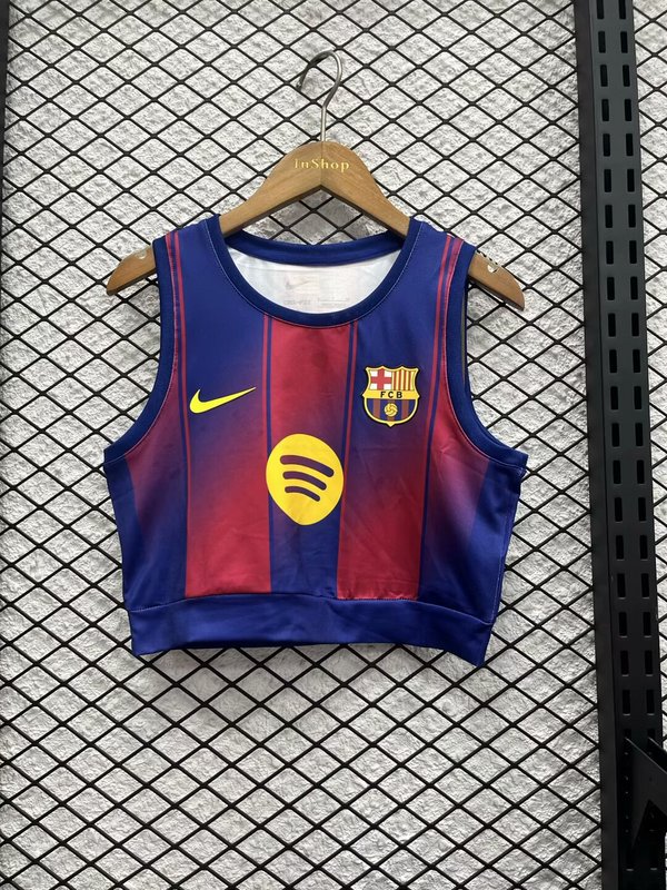 Barcelona Home Women's Vest Soccer Jersey 2025/26 - sinoshirt