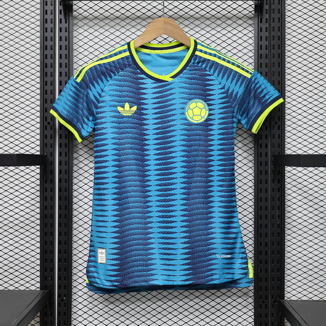 Colombia Authentic Soccer Jersey Women's Away Shirt World Cup 2026 - Player Version - sinoshirt