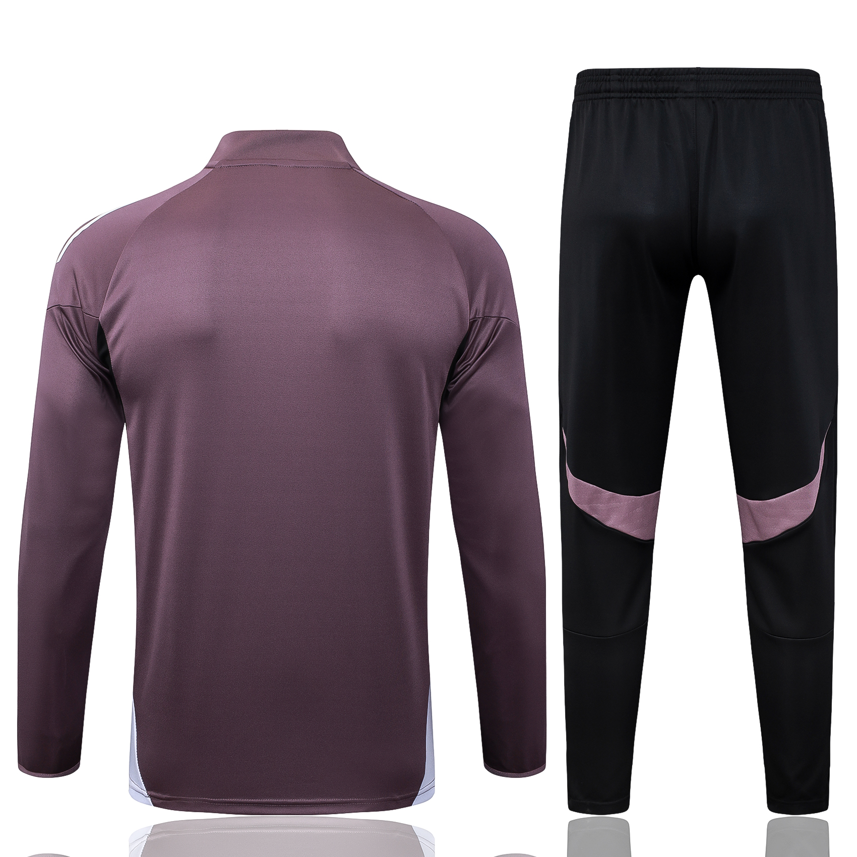 Manchester United Training Kit (Sweatshirt+Pants) Grayish Purple 2025/26 - sinoshirt