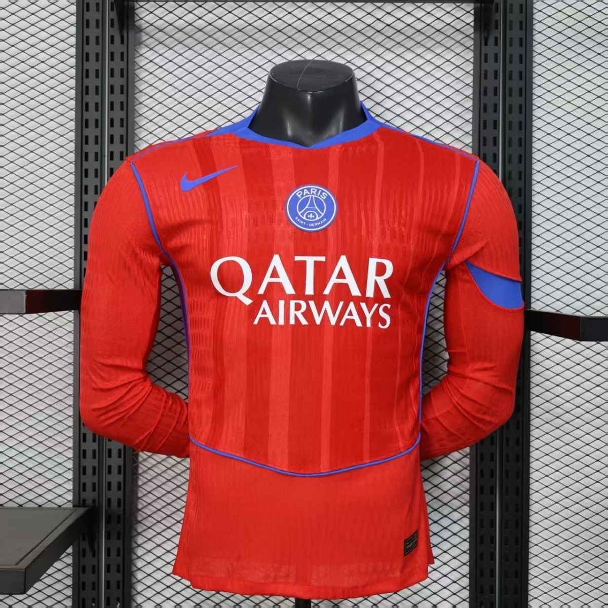 Authentic Soccer Jersey PSG Third Away Long Sleeve Shirt 2025/26 - sinoshirt