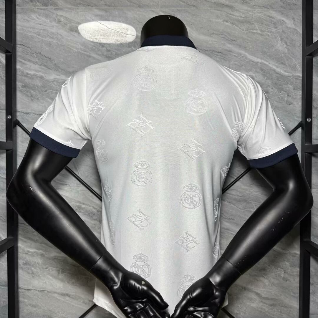 Real Madrid Authentic Football Jersey White Polo Special Edition Shirt 2025/26 - sinoshirt