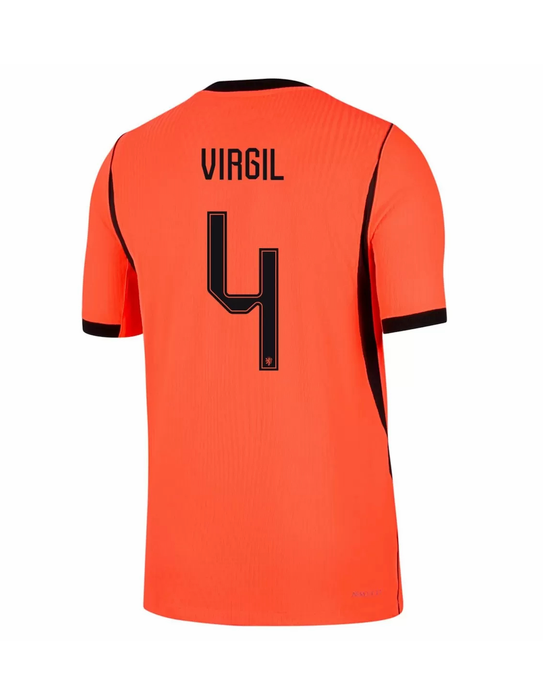 VIRGIL #4 Netherlands Authentic Football Jersey Home Shirt World Cup 2026 - sinoshirt