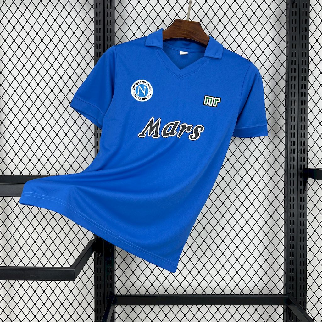 Napoli Retro Soccer Jersey Home Custom Shirt 1989-90 - sinoshirt