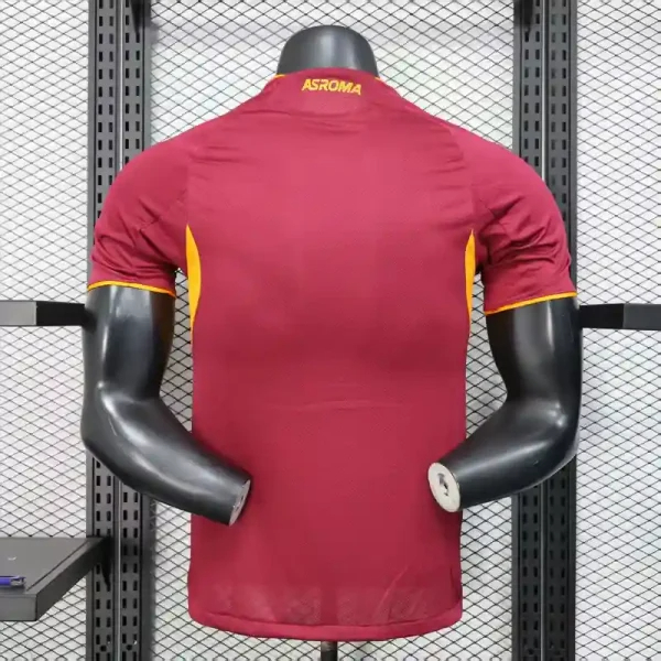 Roma Authentic Soccer Jersey Home Shirt 2025/26 - sinoshirt